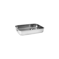 Roast Pan With Drop Handles 350x260x60mm Stainless Steel  - 79130