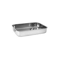 Roast Pan With Drop Handles 400x305x60mm Stainless Steel  - 79131