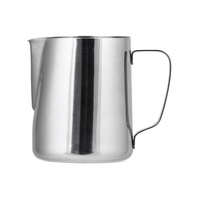 Water / Milk Frothing Jug - Regular Handle 2000ml 18/10 Stainless Steel - 79384