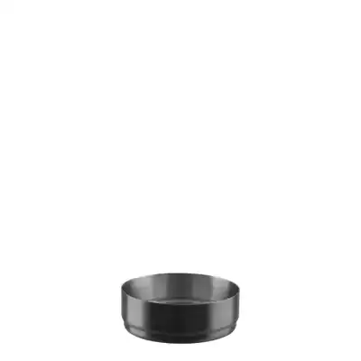 Moda Serving Stackable Ramekin Satin Black Stainless Steel 75x25mm (Box of 6) - 79865-BK