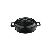 Lava Low Casserole 240x60mm / 2.4Lt Black  - 799224-BK