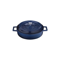 Lava Low Casserole 240x60mm / 2.4Lt Blue  - 799224-BL