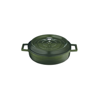 Lava Low Casserole 240x60mm / 2.4Lt Green  - 799224-GN