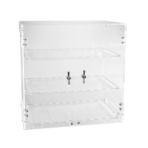 Zicco 3 Tray Display Cabinet - Clean Polycarbonate - 806112