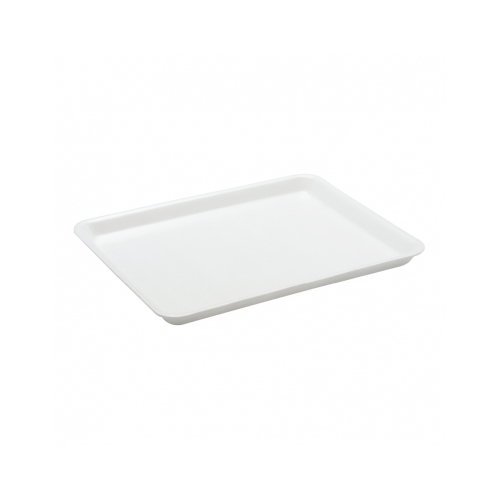 11x9" Foam Produce Tray White (Box of 500) - 81-MP119W