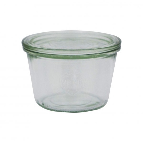 Weck Glass Jar with Lid 370ml 100x69mm (Box of 6) - 82373