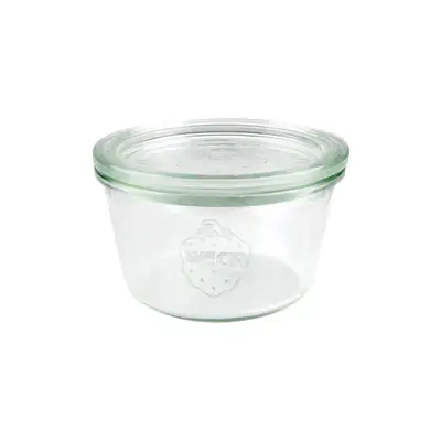 Weck Glass Jar with Lid 290ml 100x55mm (Box of 6) - 82375