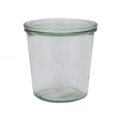 Weck Glass Jar with Lid 580ml 100x107mm (Box of 6) - 82376