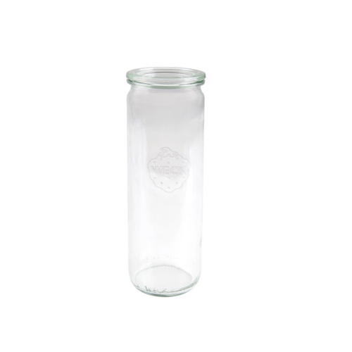 Weck Cylinder Glass Jar with Lid 600ml 60x210mm (Box of 12) - 82385