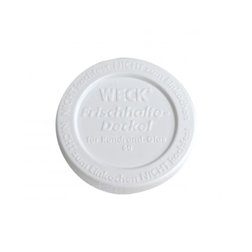 Weck Keep Fresh Plastic Covers 80mm Lid (Pack of 5) - 82392