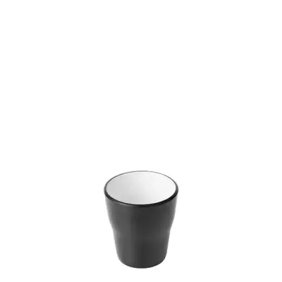 Coucou Melamine Cup 260ml - Black & White (Box of 20) - 828161-W