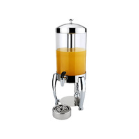 Athena Imperial Single Juice Dispenser 215x600mm / 8Lt Cast Alloy Legs, Acrylic Body - 8381001
