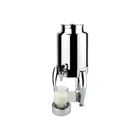 Athena Imperial Milk Dispenser 210x500mm / 6Lt Cast Alloy Legs, - Stainless Steel Body - 8381002