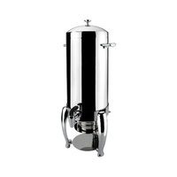 Athena Imperial Coffee Urn - Cast Alloy Legs, With 1x Fuel Holder 215x250x650mm / 11Lt - 18/10 Stainless Steel - 8381003