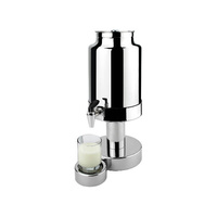 Athena Metro Milk Dispenser 143x520mm / 6Lt - 18/10 Stainless Steel - 8382002