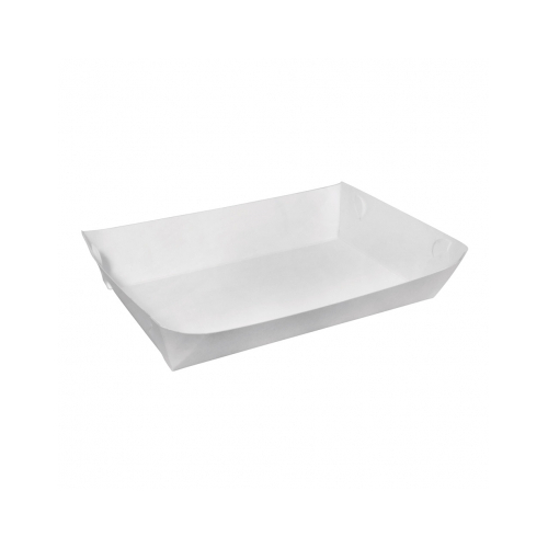 Medium Paper Seafood Tray White (Box of 200) - 84-FCTWM