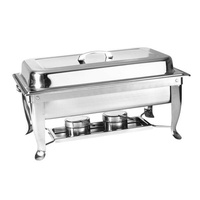 1/1 Size Folding Leg Chafer - Stainless Steel - 84051