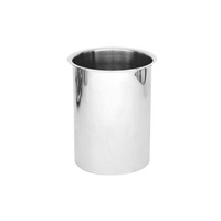 Cannisters 187x187mm / 3.0Lt - 18/8 Stainless Steel (Box of 6) - 84303