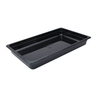 Polycarbonate Gastronorm Pan Black 1/1 Size 530x325x100mm / 13.02Lt  - 850104