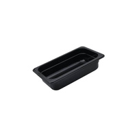 Polycarbonate Gastronorm Pan Black 1/3 Size 325x175x200mm / 6.91Lt (Box of 6) - 850308