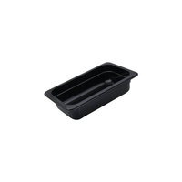 Polycarbonate Gastronorm Pan Black 1/4 Size 265x162x65mm / 1.60Lt  - 850402
