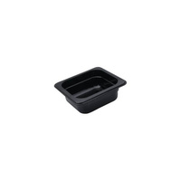 Polycarbonate Gastronorm Pan Black 1/6 Size 176x162x65mm / 1.00Lt  - 850602