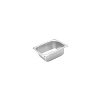 Trenton Standard Gastronorm Steam Pans 1/6 Size 176x162x65mm / 1.2Lt Stainless Steel (Box of 6) - 8716065