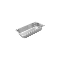 Trenton Anti-Jam Gastronorm Steam Pans 1/3 Size 325x175x100mm / 4.30Lt Stainless Steel - 885304