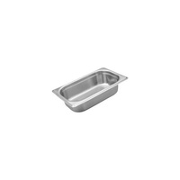 Trenton Anti-Jam Gastronorm Steam Pans 1/4 Size 265x162x65mm / 1.50Lt Stainless Steel - 885402
