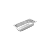 Caterchef 1/3 Size f Gastronorm Steam Pan 325x175x100mm - 18/8 Stainless Steel (Box of 6) - 893100