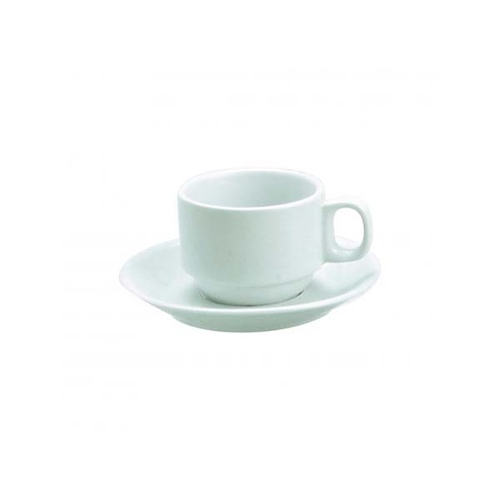 Vitroceram Stackable Cup 225ml - White (Box of 12) - 900010