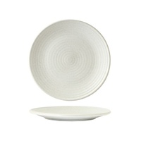 Zuma Frost Round Plate - Ribbed 210mm - Box of 6 - 90070