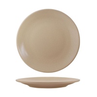 *Zuma Sand Round Coupe Plate 260mm - Box of 6 - 90165