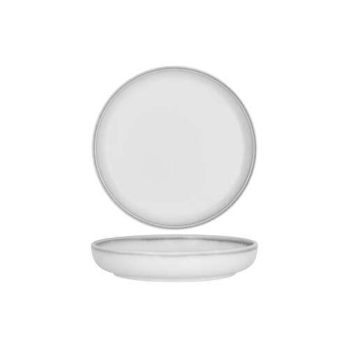 Tablekraft Bistro Round Deep Coupe Bowl 251x42mm Frosted Steel (Box of 2) - 903021