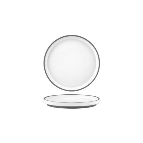 Tablekraft Muse White Plate Rimmed 170x22mm - (Box of 6) - 907301