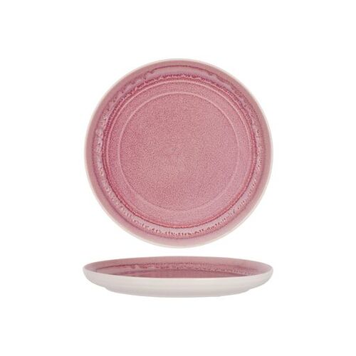 Tablekraft Linea Round Coupe Plate 220 x 25mm - Dusty Pink (Box of 6) - 907441