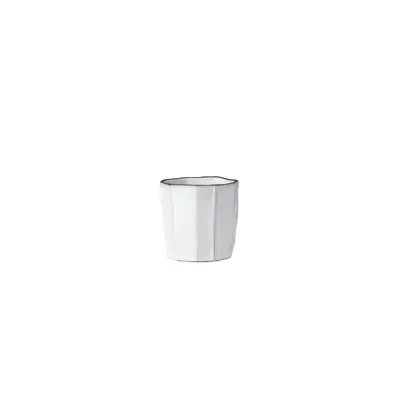 Tablekraft Linea Organics White Short Tumbler  W/Rim 210ml (Box of 4) - 907586