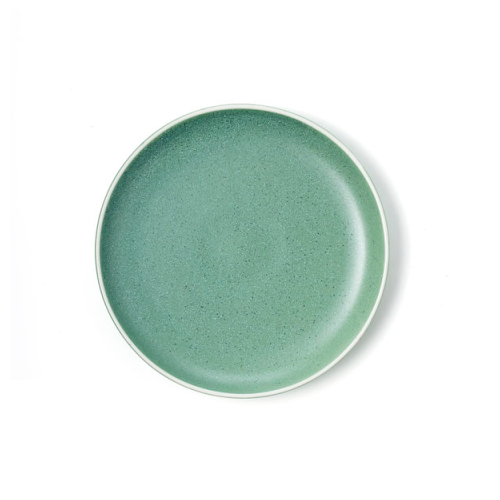 Tablekraft Urban Round Coupe Plate Green 200mm (Box of 6) - 908108