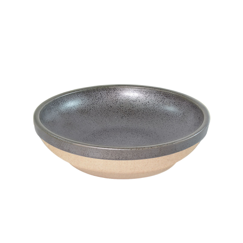 Tablekraft Soho Round Bowl Flared Speckle Black 230x55mm/ 1300ml (Box of 4) - 908715