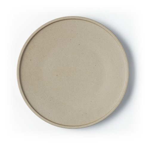 Tablekraft Soho Round Plate Stone 255mm (Box of 4) - 908831