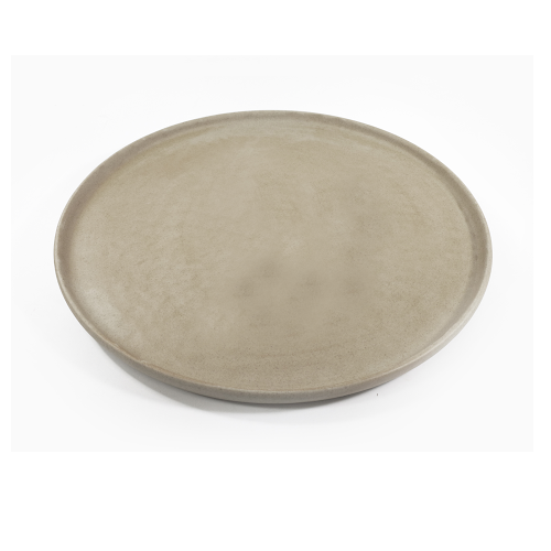 Tablekraft Soho Round Platter Stone 330mm (Box of 2) - 908835
