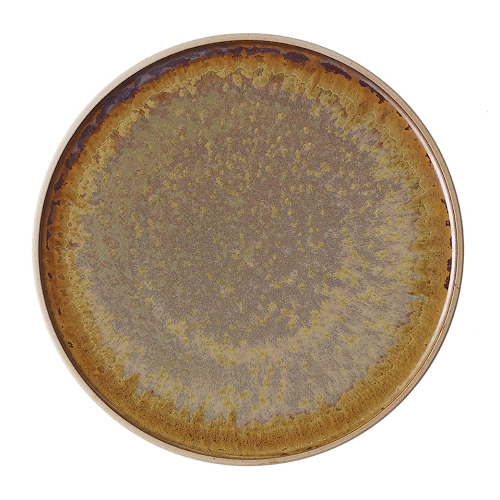 Tablekraft Soho Round Plate Burnt Sienna 200mm (Box of 6) - 908908