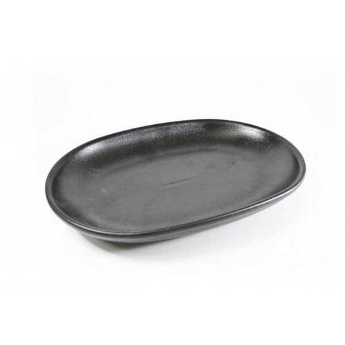 Tablekraft Black Oval Serving Platter 305x210mm  - 909542