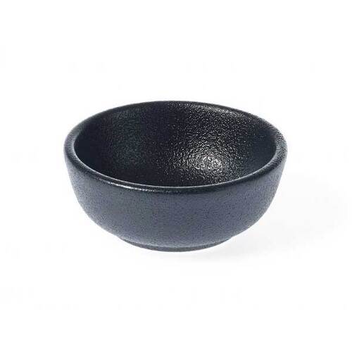 Tablekraft Black Round Flared Sauce Dish 80x32mm  - 909592