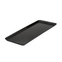 Ryner Melamine Serving Platters Sandwich / Cake Platter 500x180mm Black  - 91042-BK