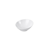 Ryner Melamine Serving Bowls Slant Bowl 210mm White* - 91090-W