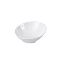 Ryner Melamine Serving Bowls Slant Bowl 350mm White  - 91094-W