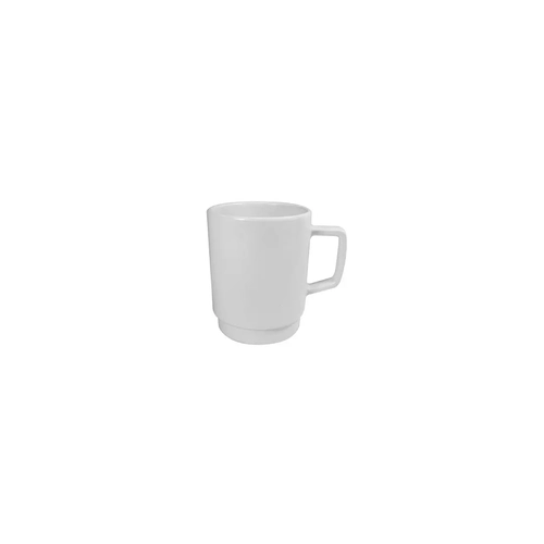 Ryner Melamine Stackable Mug 320ml (Box of 12) - 91602-W