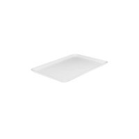 Ryner Melamine Serving Platters Rectangular Coupe Platter 290x200mm White  - 91729-W