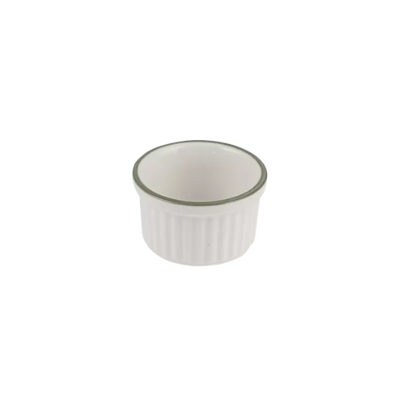 NMC Homestead Olive Ribbed Ramekin 60x35mm (Box of 12) - 924002